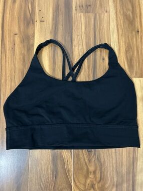 lululemon athletica Black Crisscross Sports Bra